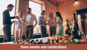 Team events and celebration