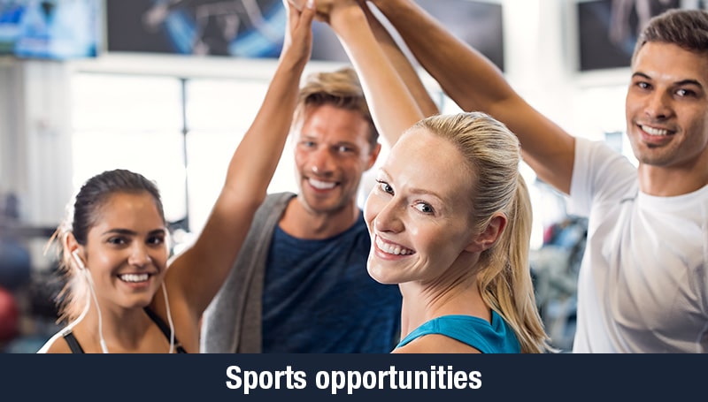 Sports opportunities