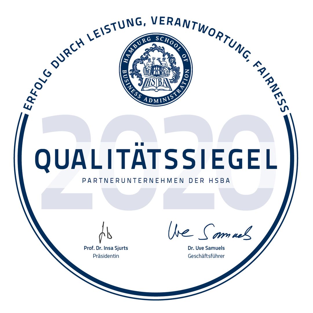 Qualitaetssiegel der HSBA 2020