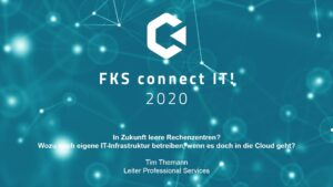 In Zukunft leere Rechenzentren? Wozu noch eigene IT-Infrastruktur betreiben, wenn es doch in die Cloud geht?