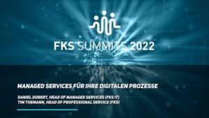 Managed Services für Ihre digitalen Prozesse